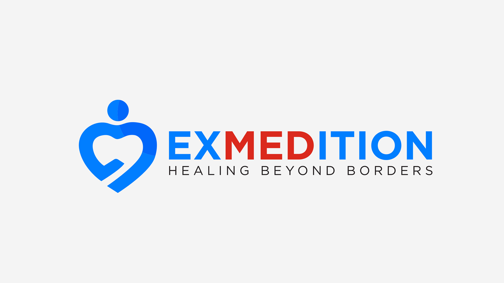 Logo design presentation cover for ExMedition