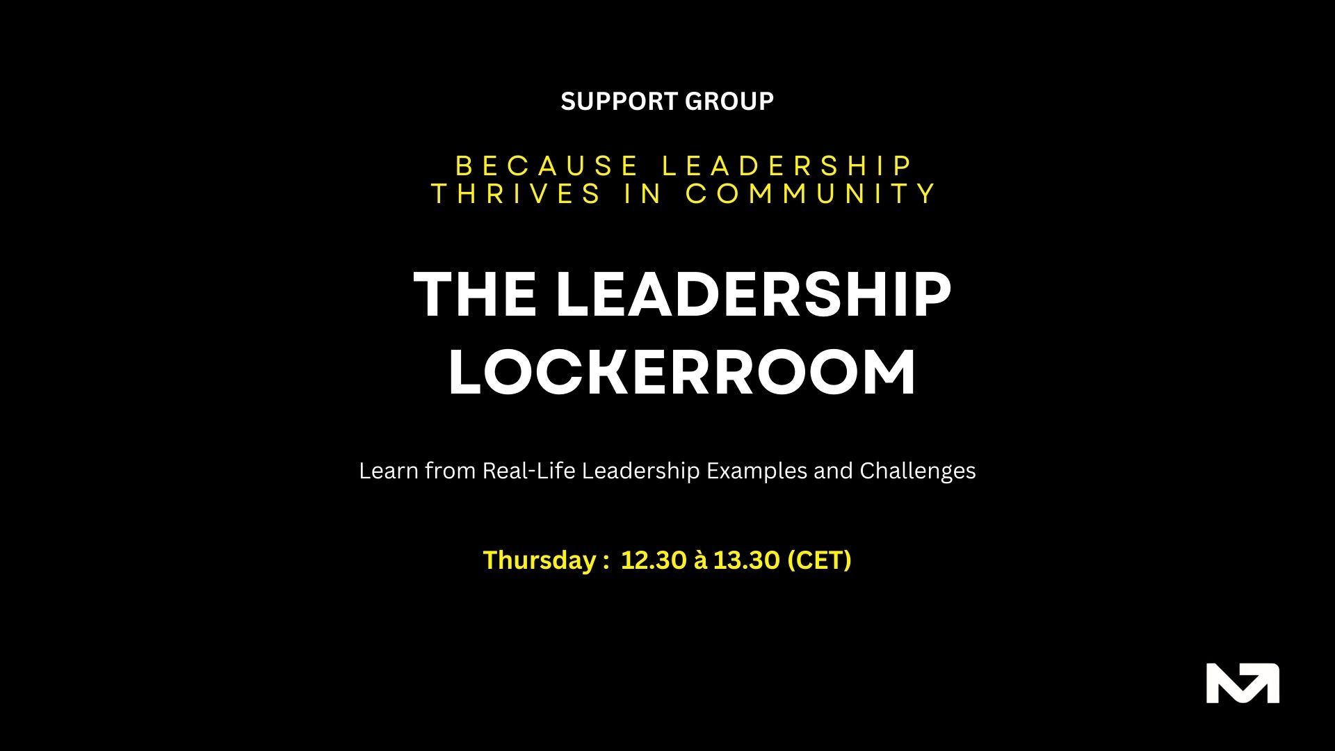 The Leadership Lockerroom