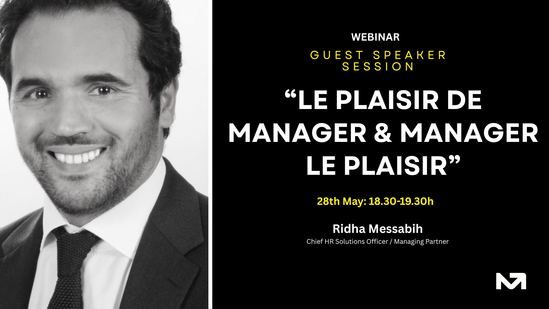 Guest Session: “Le plaisir de manager & manager le plaisir”