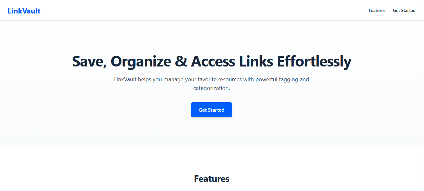 LinkVault - Product