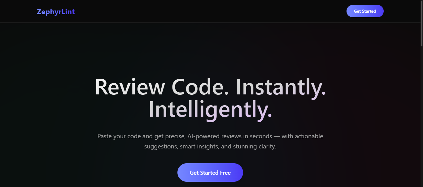 ZephyrLint - AI Tool