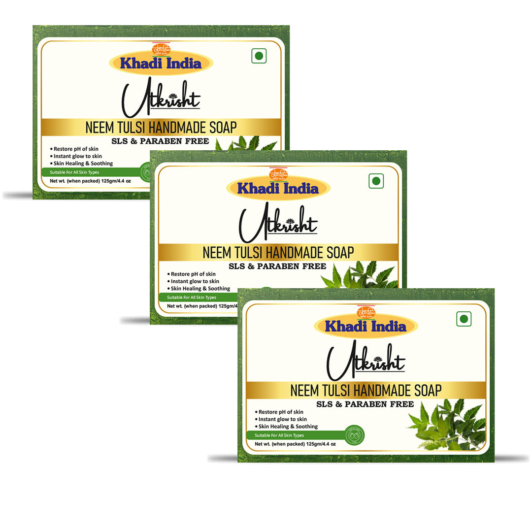 Neem-tulsi Handmade Soap