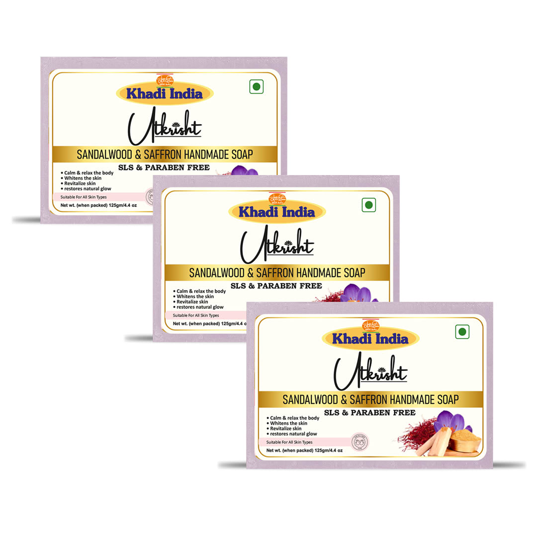 Sandalwood & Saffron Handmade Soap