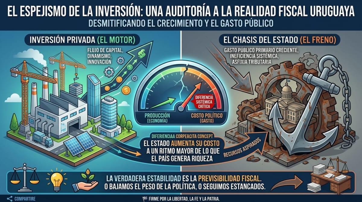 EL ESPEJISMO DE LA INVERSIÓN: UNA AUDITORÍA A LA REALIDAD FISCAL URUGUAYA