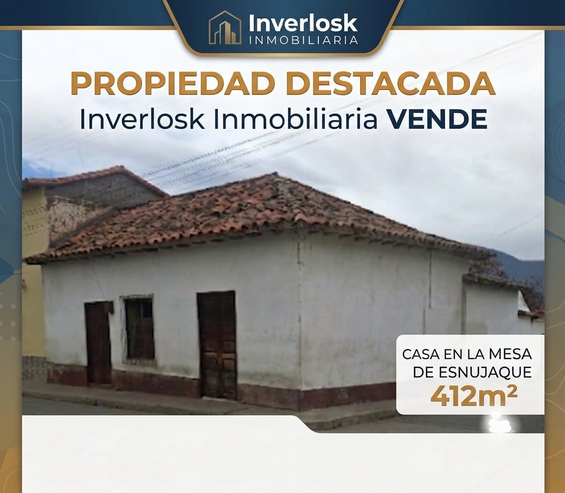 Terreno en venta en La Mesa de Esnujaque (La Mesa.de Esnujaque pleno pueblo), foto 2 de 2