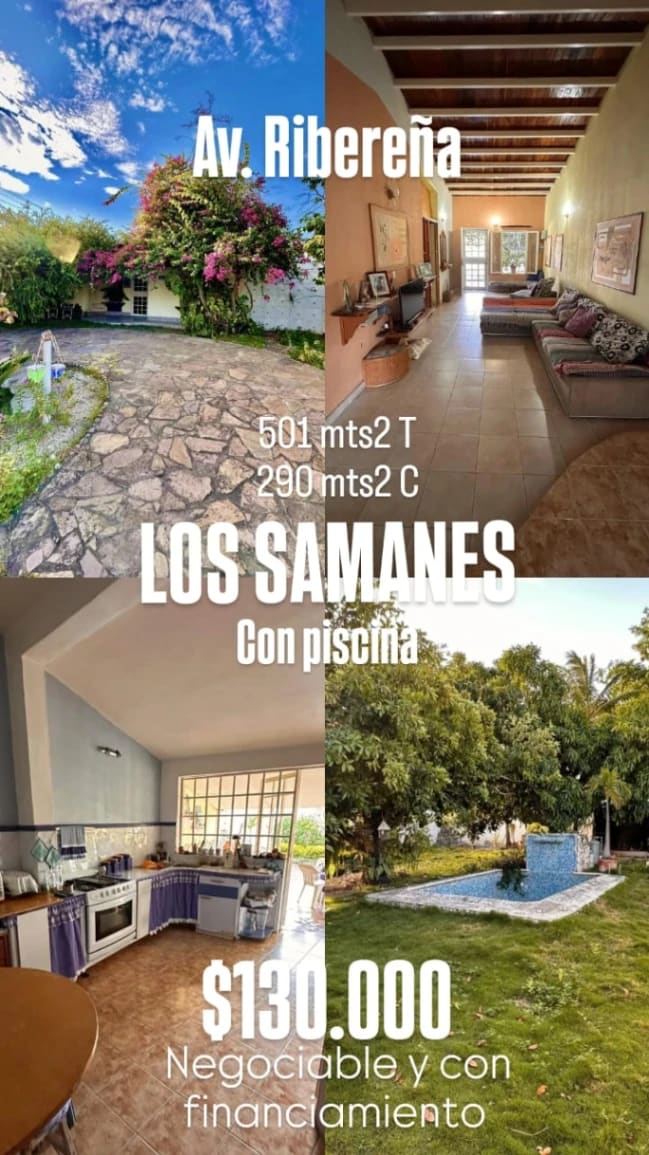 Casa amplia Los Samanes
