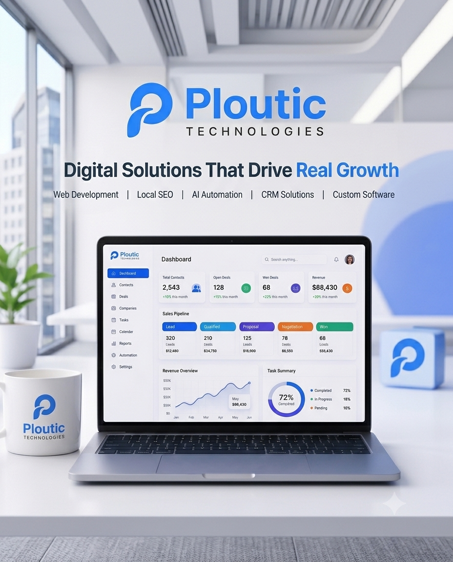 Ploutic Technologies helping businesses grow with digital solutions