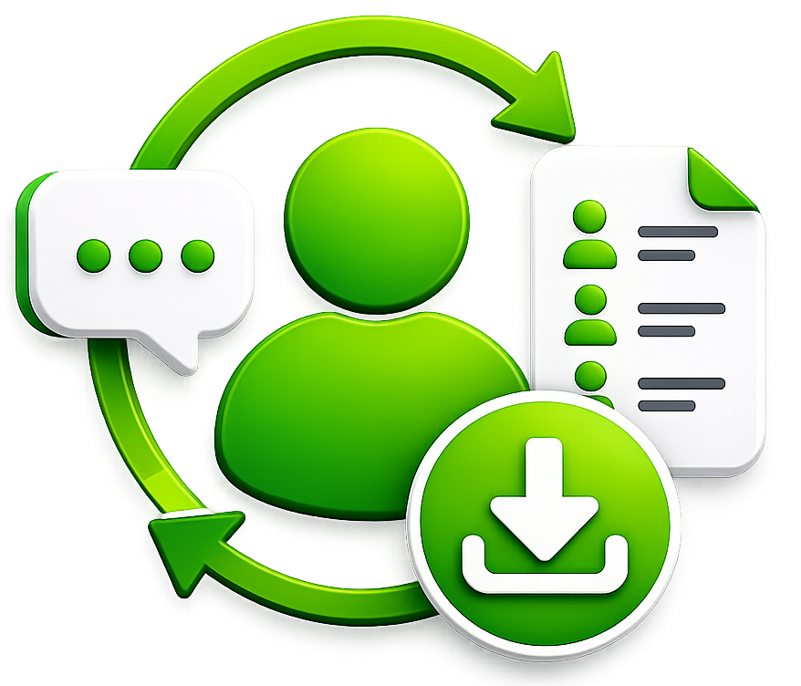 Auto Contact Saver logo