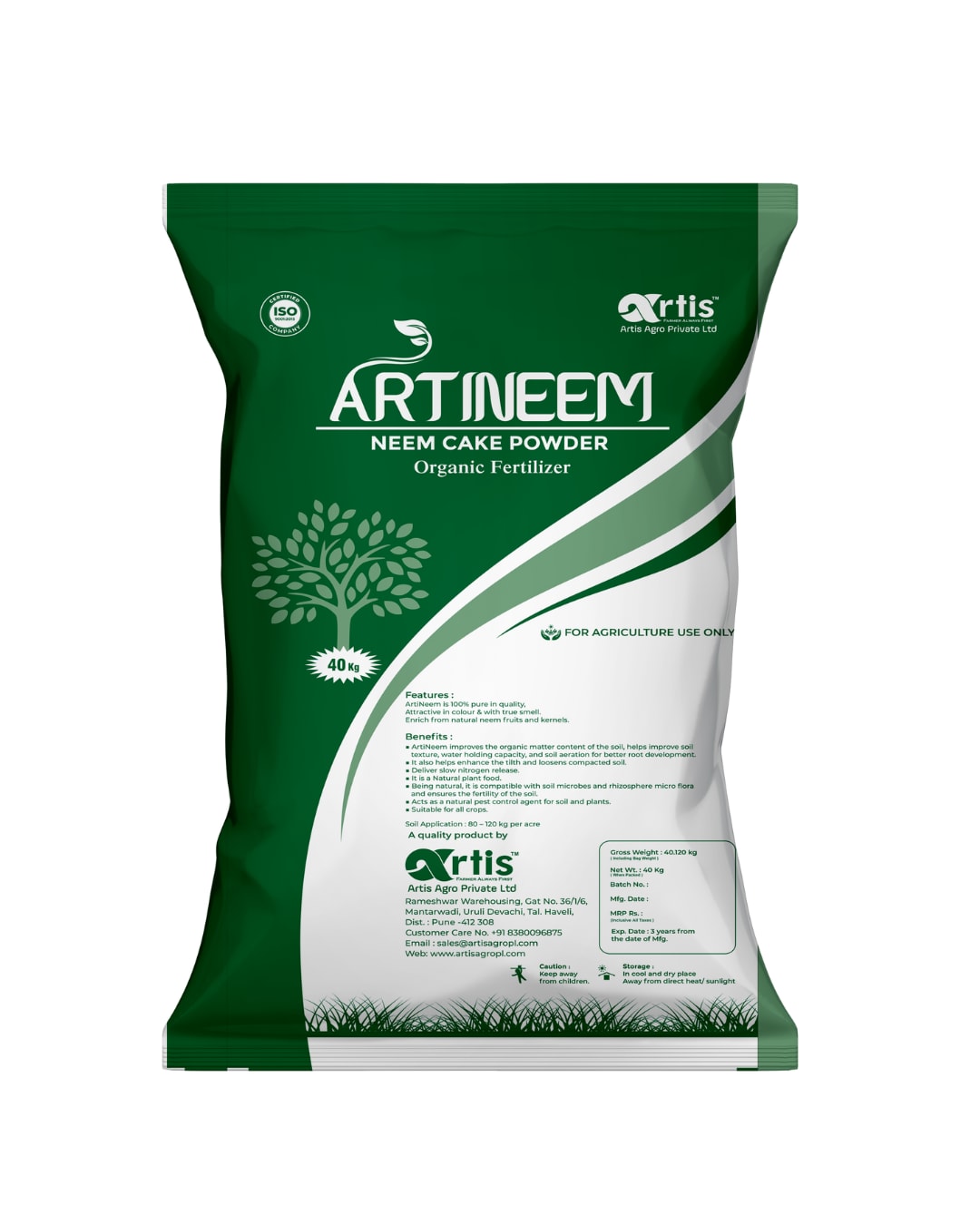 ArtiNeem - Neem Cake Powder
