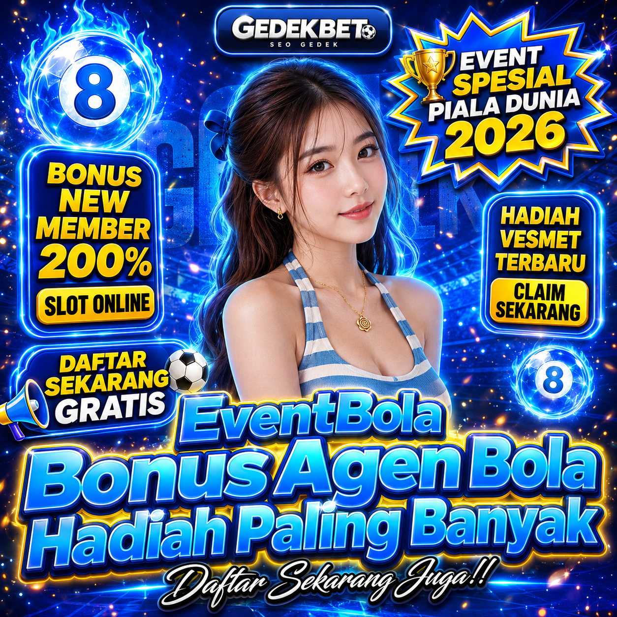 GEDEKBET: Situs Link Alternatif Login Parlay Bola Dunia 2026 Terbaru by Hey siriusly