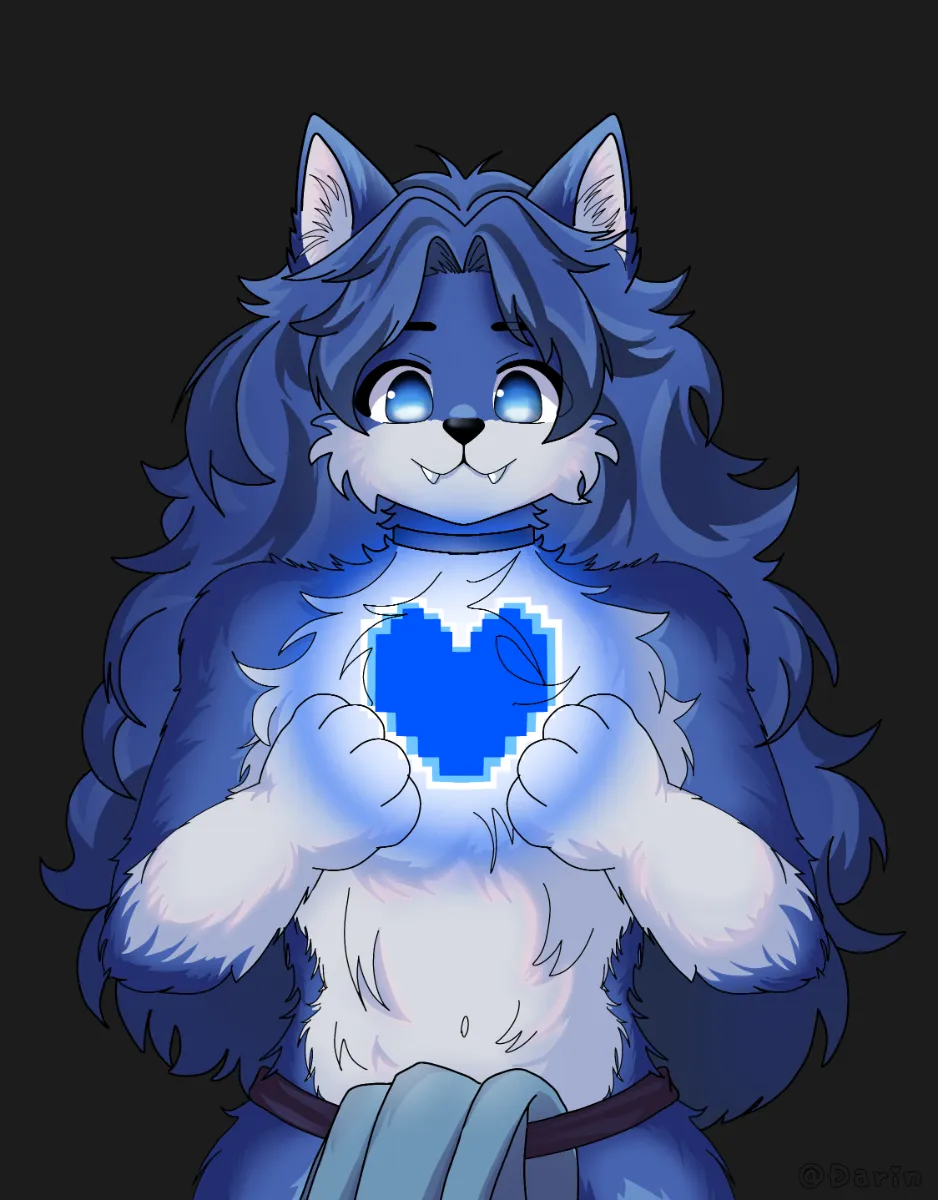 Fursona de Zyros wolf