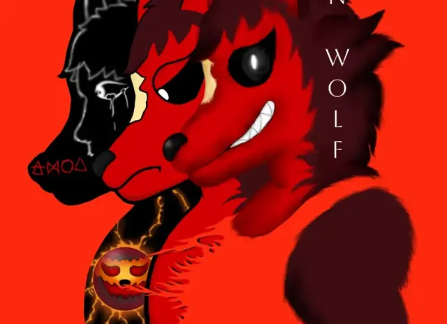 Fursona de Amon The Demon Wolf