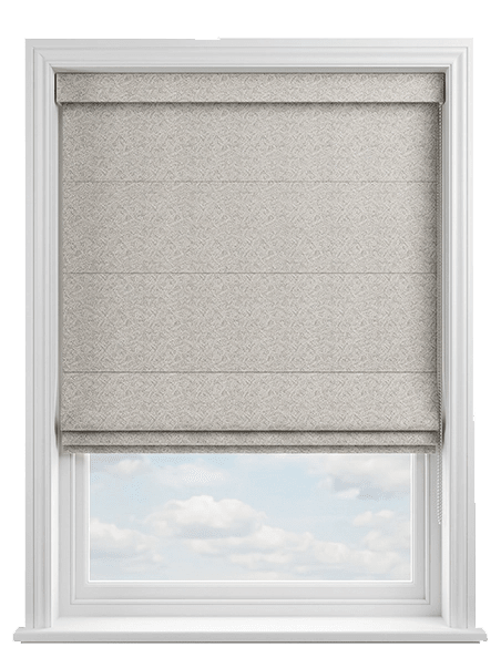 Bast Linen Dimout Roman Blind