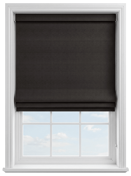 Inari Ebony Dimout Roman Blind