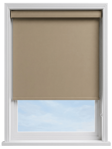 Rida Fawn Blackout Roller Blind