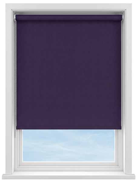 Rida Grape Blackout Roller Blind