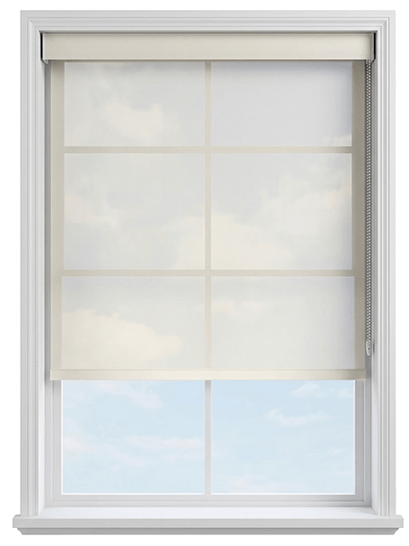 Dorian Cream No Drill Dimout Roller Blind