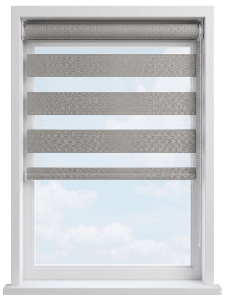 Gassti Smoke Dimout Zebra Blind