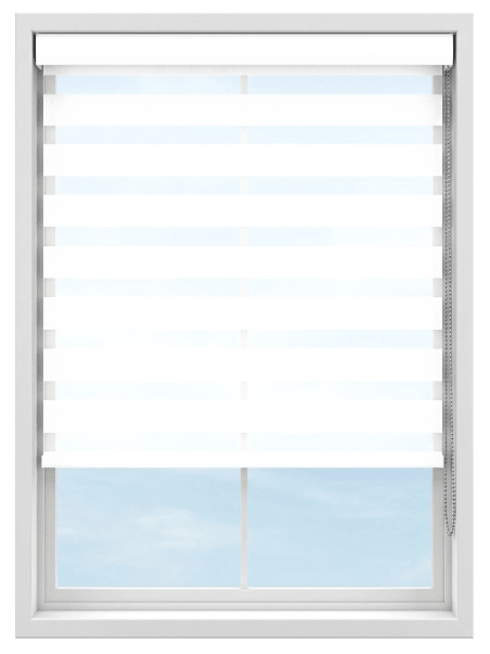 Lahti White Light Filtering Zebra Blind