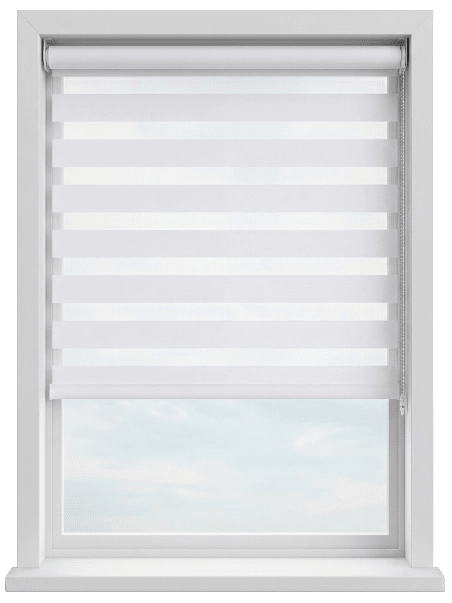 Olirom Ice Light Filtering Zebra Blind