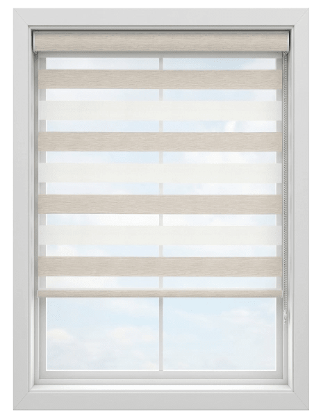 Pori White Light Filtering Zebra Blind