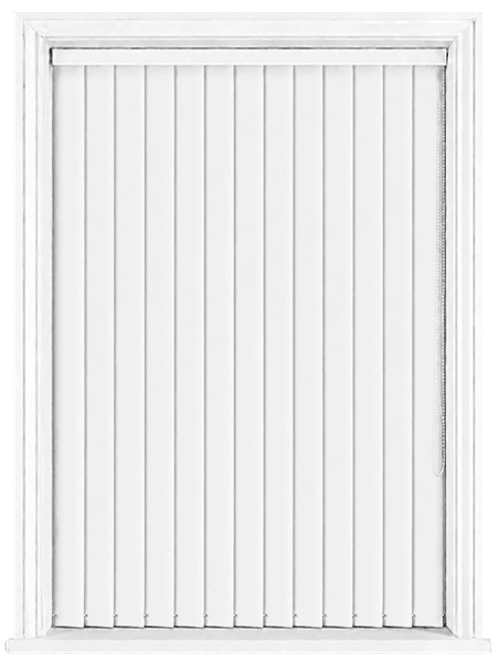 Lykke White Blackout Vertical Blind