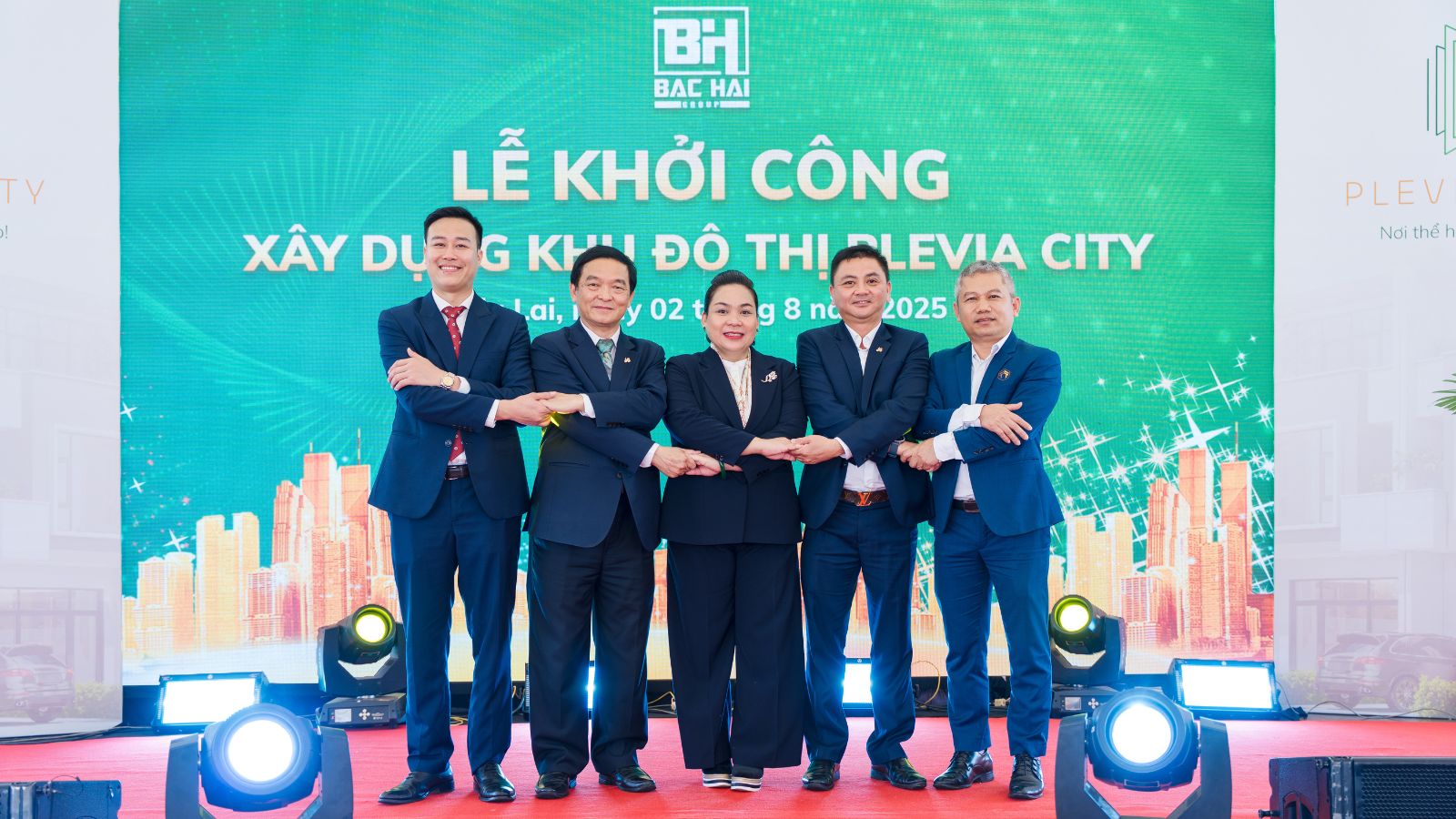 LỄ KHỞI CÔNG DỰ ÁN PLEVIA CITY: KHỞI ĐẦU MỘT TƯƠNG LAI ĐÔ THỊ XỨNG TẦM