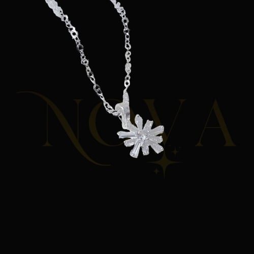 Dây chuyền bạc bông tuyết 