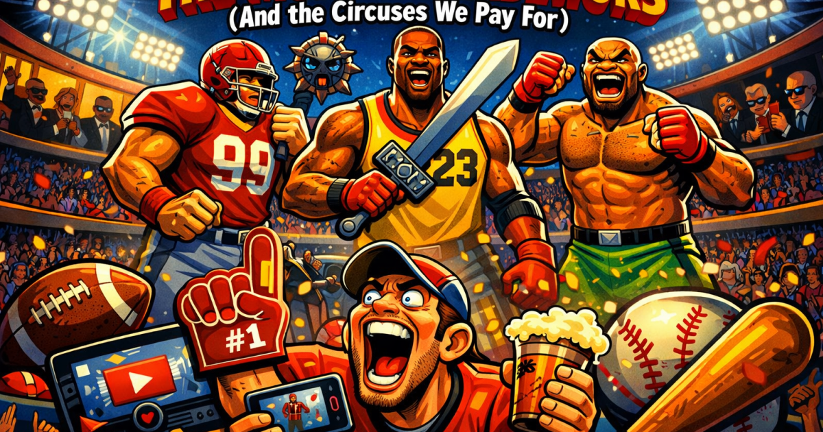 The Modern Gladiators (And the Circuses We Pay For)