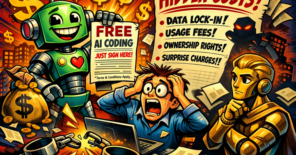The Fine Print You're Not Reading: Why Lovable's "Free" AI Coding Comes at a Hidden Cost