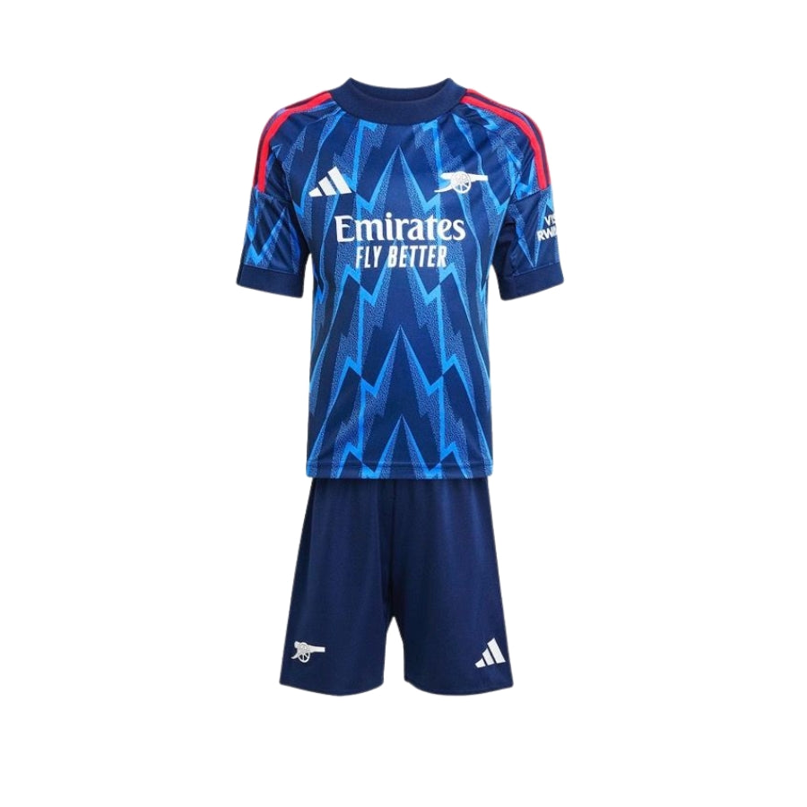 Kids Kit Arsenal Away Jersy 2025-26