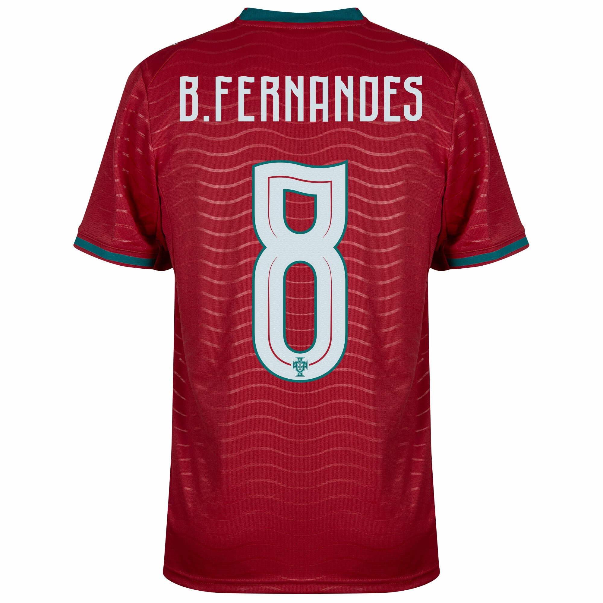 Portugal Bruno Fernandes 8 Home Fan Jersey 2026 World Cup 3