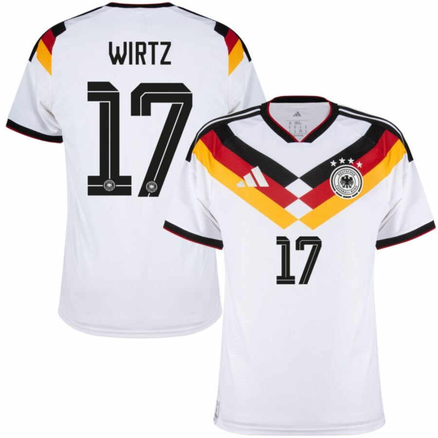 Germany Home Wirtz 17 Authentic Player Shirt 2026-2027 World Cup