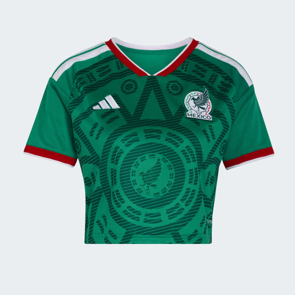 Mexico Home Cropped Jersey Women’s Home World Cup 2026 4