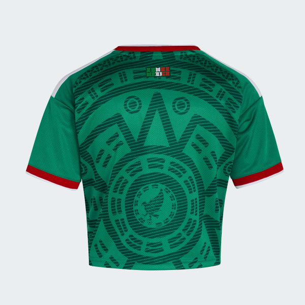 Mexico Home Cropped Jersey Women’s Home World Cup 2026 3
