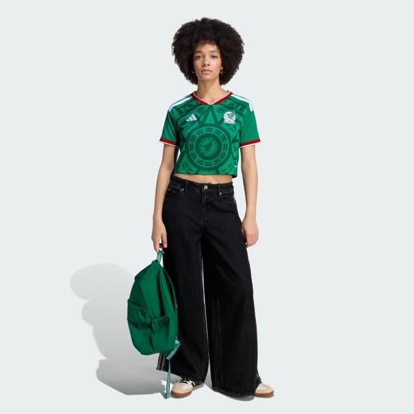 Mexico Home Cropped Jersey Women’s Home World Cup 2026 5