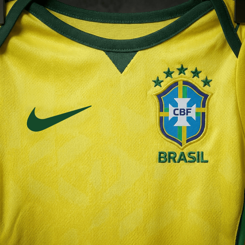 Brazil Baby Jersey Home Stadium FIFA World Cup 2026 3
