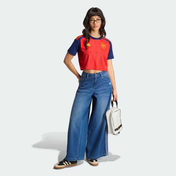 Spain Home Cropped Jersey Women’s Home World Cup 2026 5