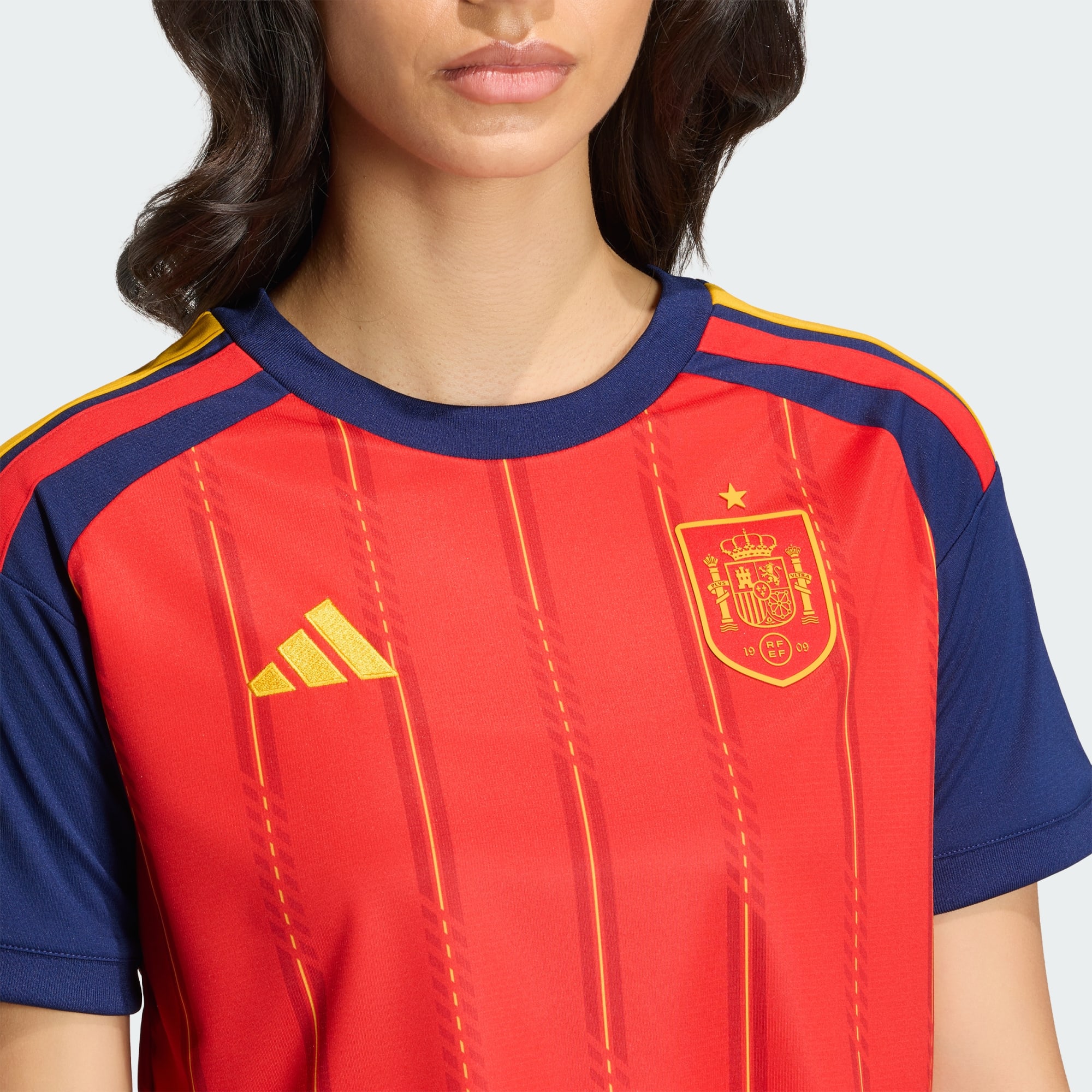 Spain Home Cropped Jersey Women’s Home World Cup 2026 3