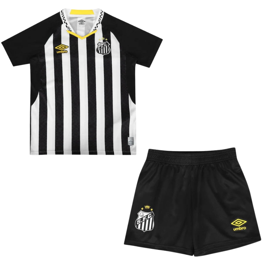 Kids Kit Santos Away Jersey 2025-26