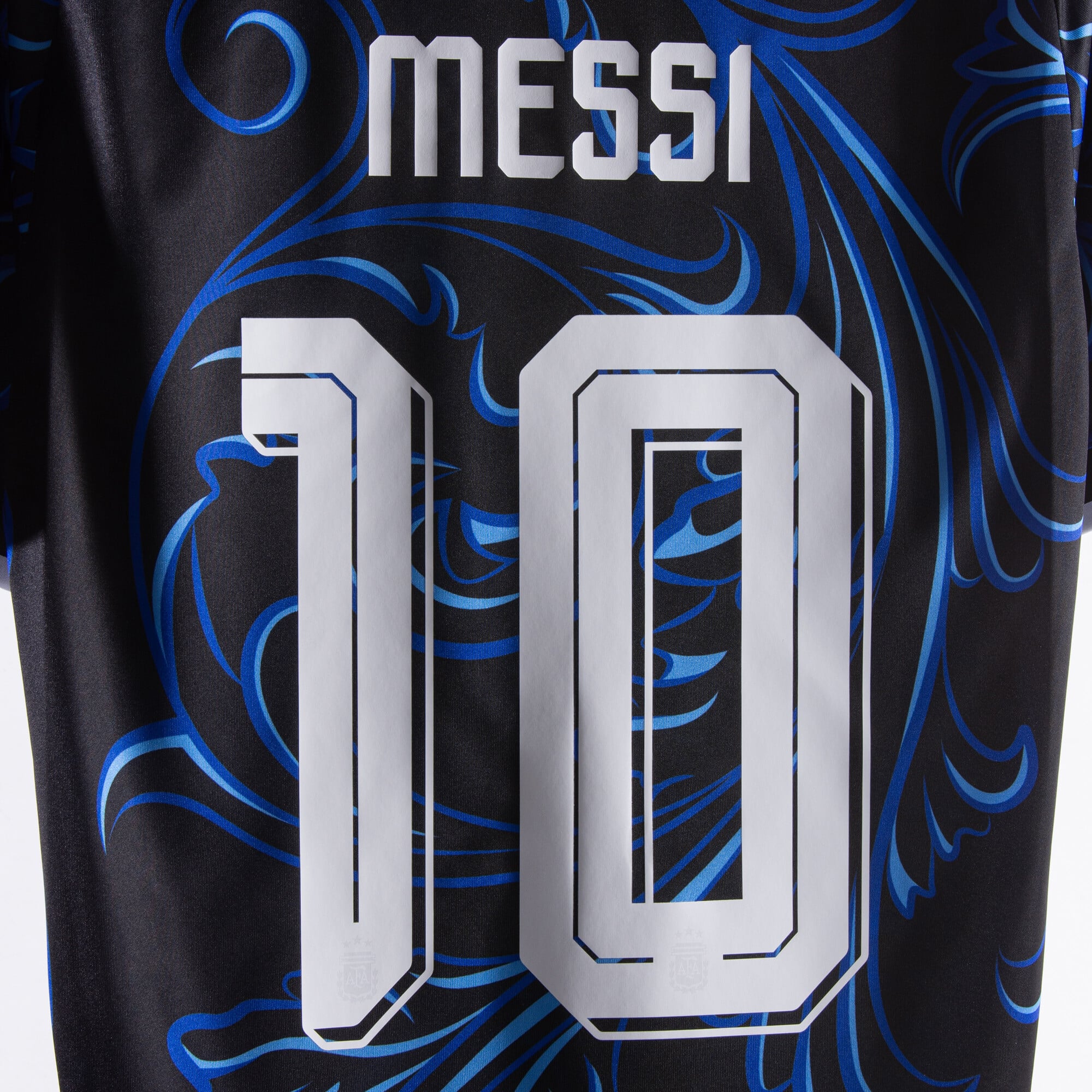 Argentina Away Fan Jersey Messi 10 Shirt 2026-2027 (Official Printing) 4