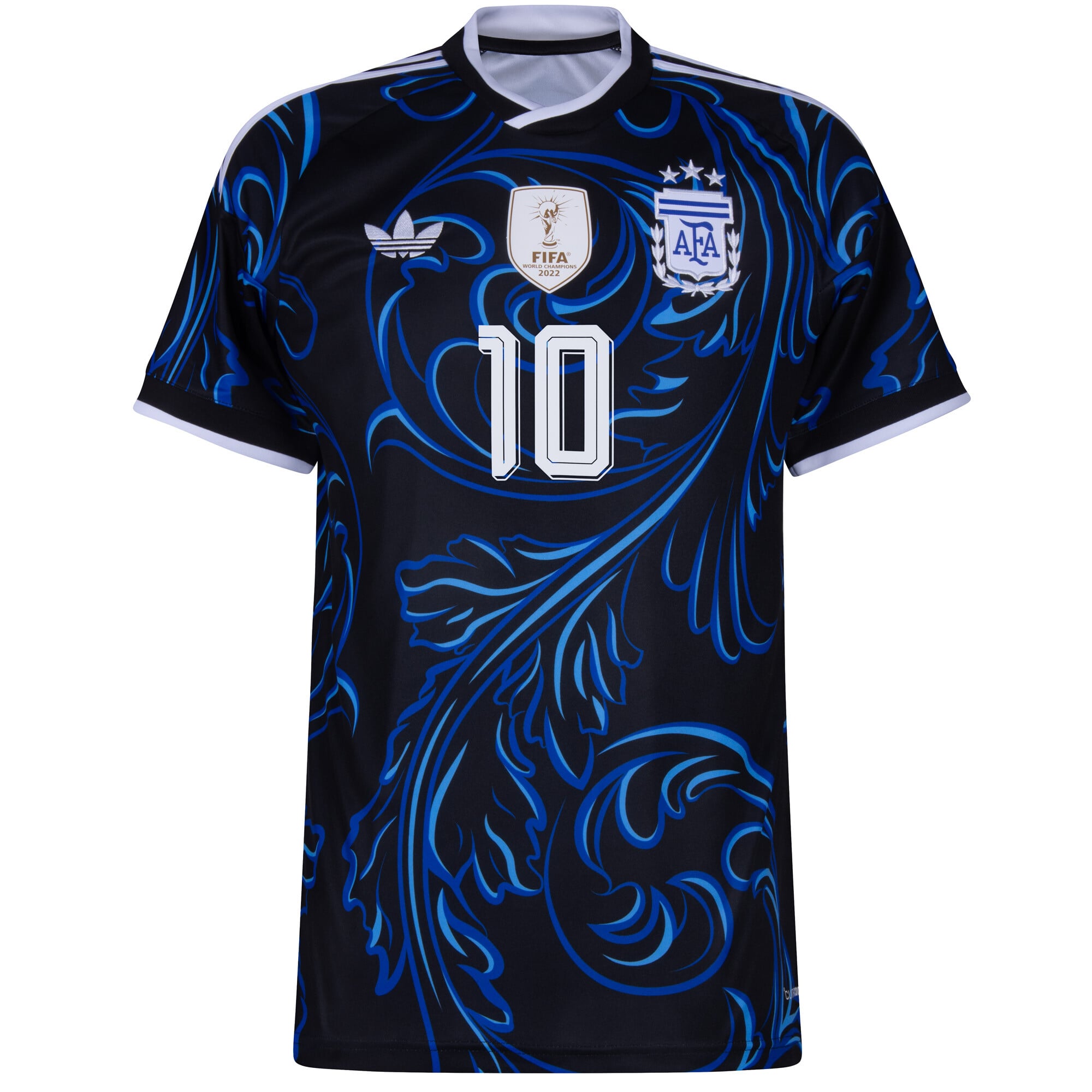 Argentina Away Fan Jersey Messi 10 Shirt 2026-2027 (Official Printing) 3