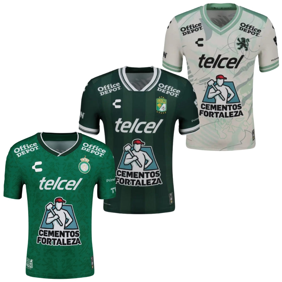 Club León Fan Jersey Home, Away y Third 2025/26 – Kit 3 Fan Jersey
