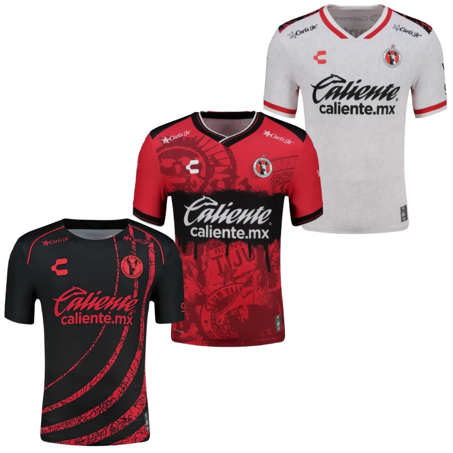 Club Tijuana Fan Jersey Home, Away y Third 2025/26 – Kit 3 Fan Jersey
