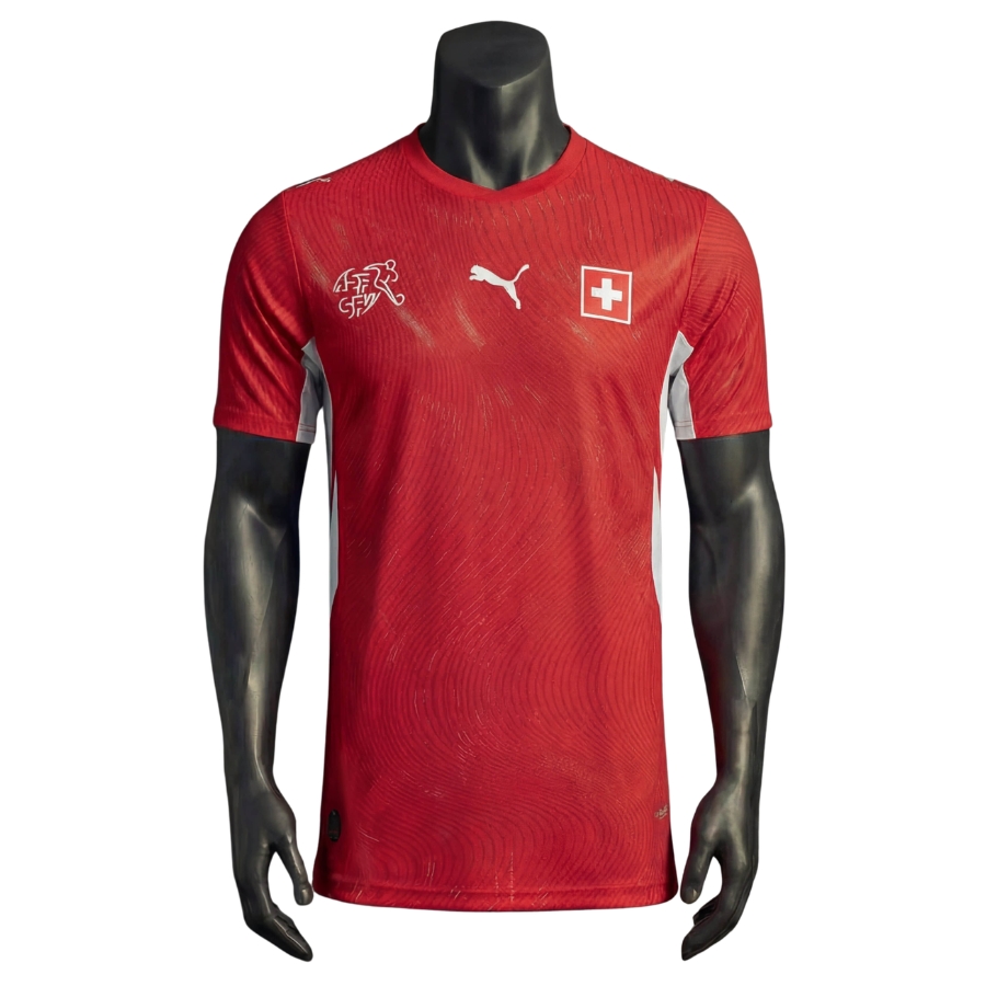 Switzerland Home Authentic Player World Cup 2026 5