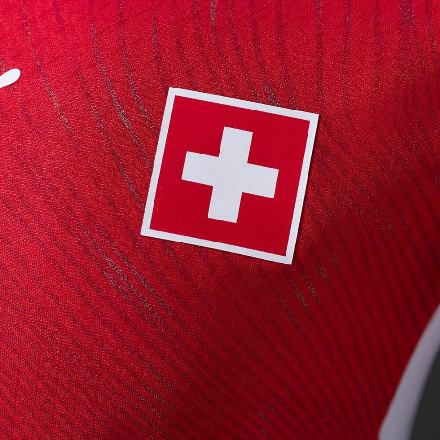 Switzerland Home Authentic Player World Cup 2026 4