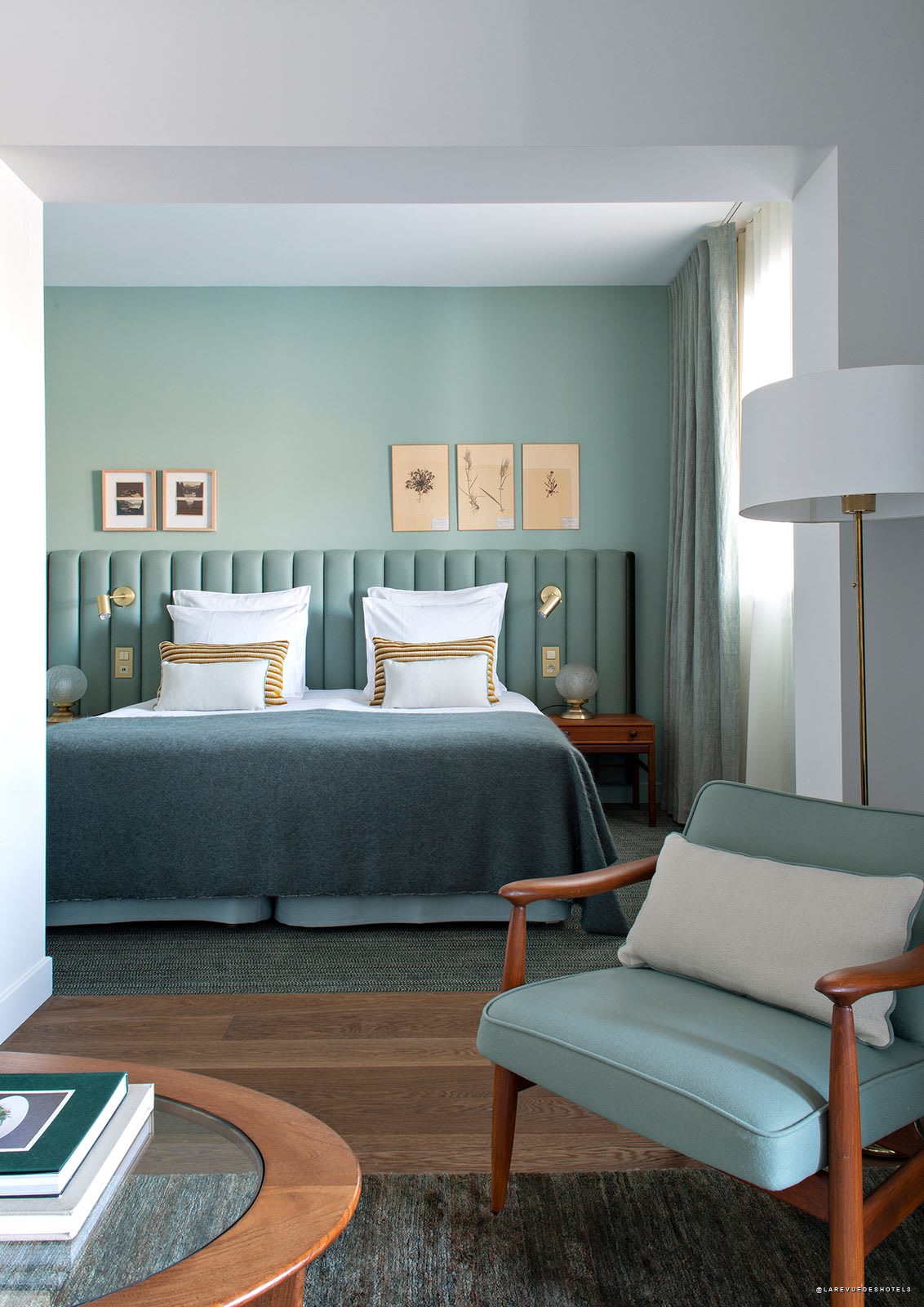 Ein Zimmer der Auberge du Père Bise
