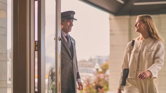 Empfang eines Pullman Hotels, der Premium-Marke von Accor
