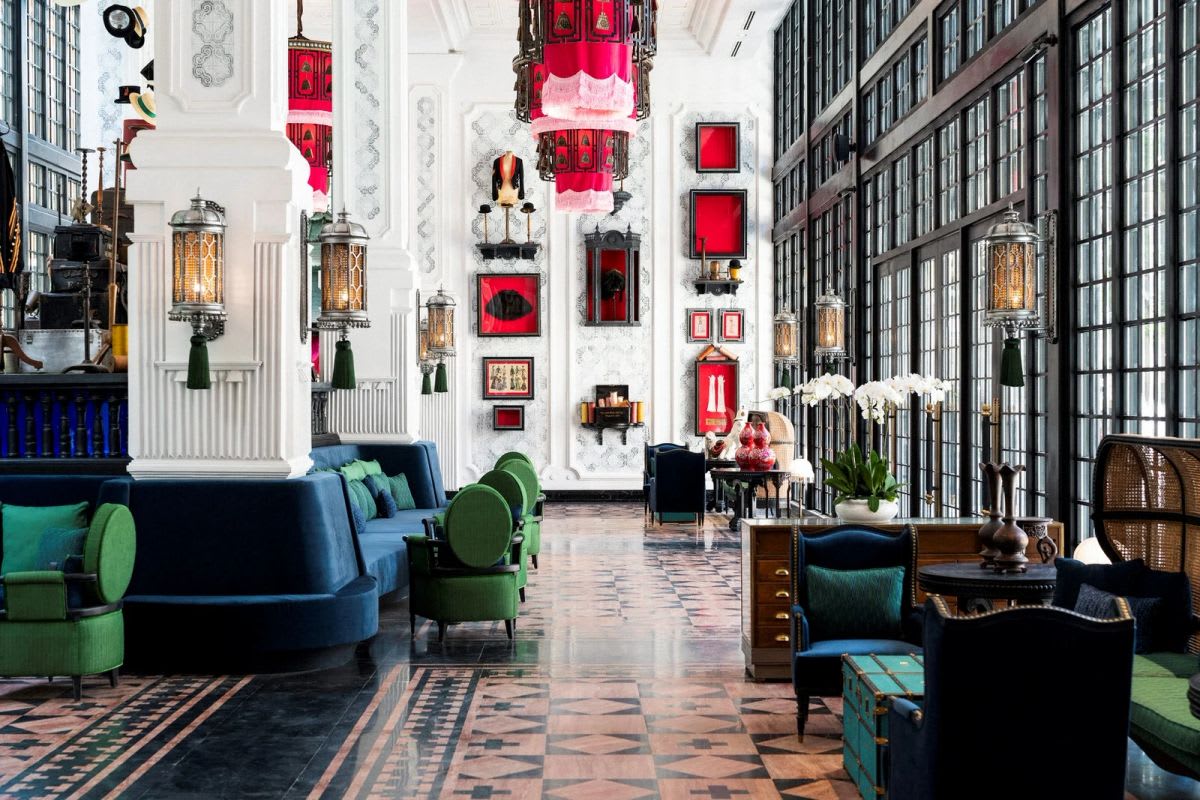 Die Lobby des Hotel de la Coupole MGallery in Sa Pa