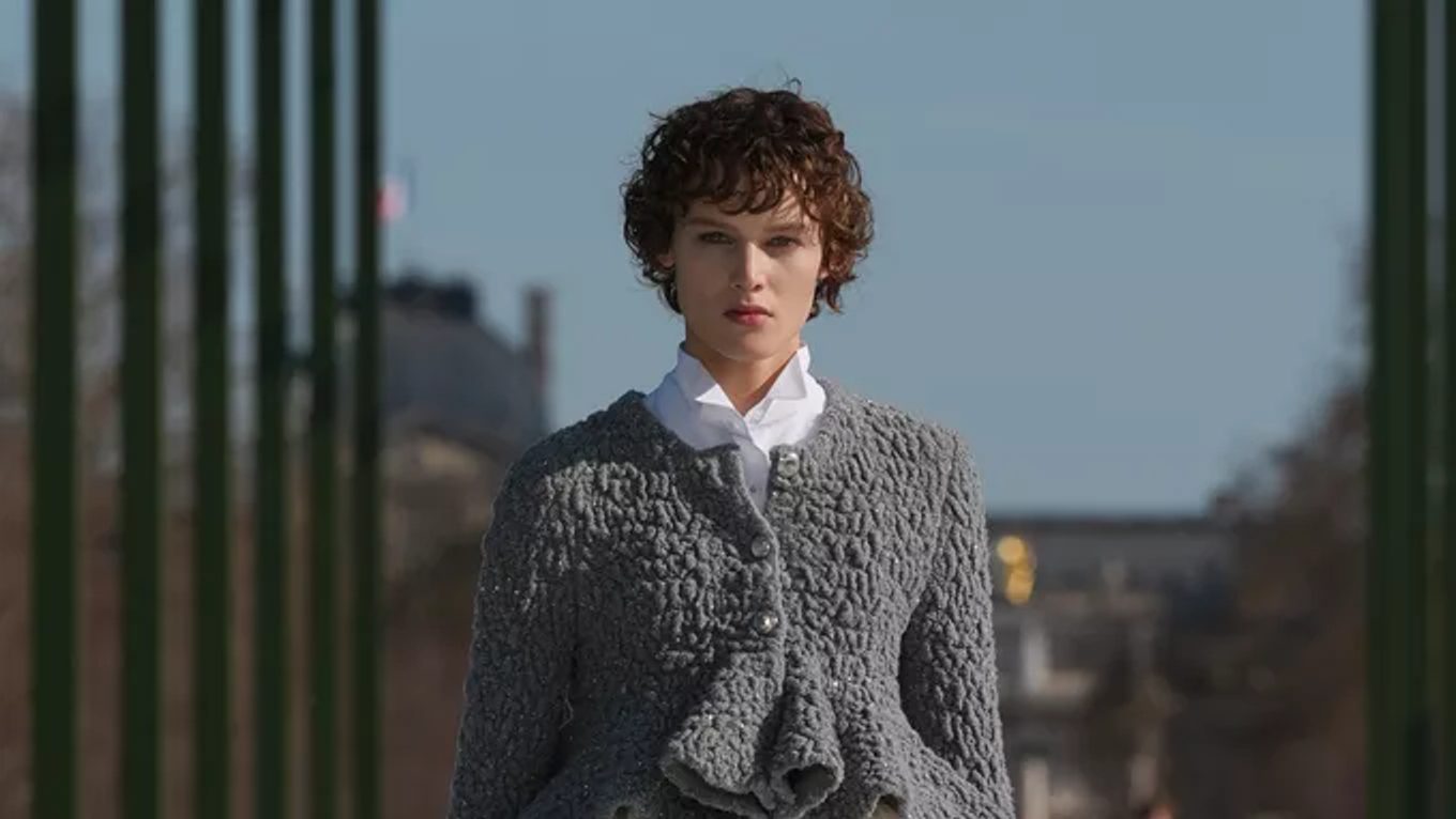 Clôture du défilé Christian Dior à Paris